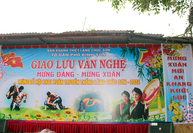 Lễ hội khai xuân truyền thống làng Chúc Sơn