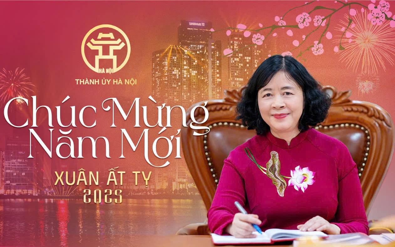 Khát vọng vươn mình của Thủ đô trong kỷ nguyên mới Bùi Thị Minh Hoài, Ủy viên Bộ Chính trị, Bí thư Thành ủy, Trưởng đoàn đại biểu Quốc hội thành phố Hà Nội